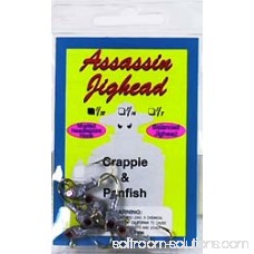 Bass Assassin Crappie Jighead Lure, 6-Count 553164615